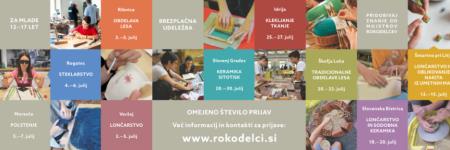 Odprte so prijave na Slovenski rokodelski tabor 2023